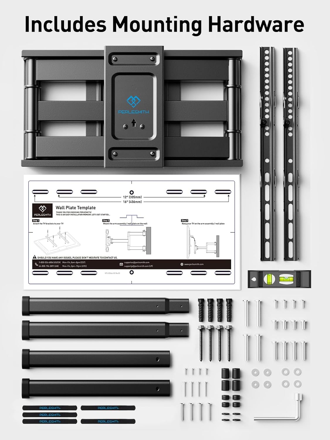 Full Motion TV Wall Mount For 37