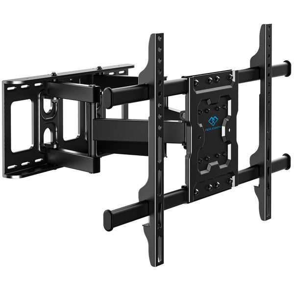 Perlesmith Full Motion TV Wall Mount Bracket for 37 to 75 inch TVs , Holds up to 132 lbs, PSLFK10